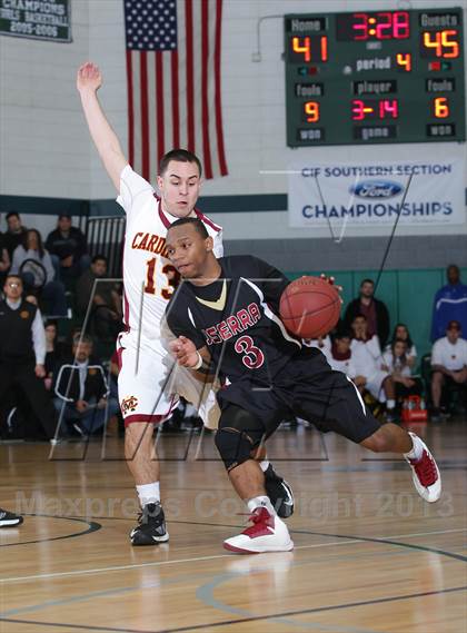 Thumbnail 2 in JSerra Catholic vs. Cantwell-Sacred Heart (MLK Showcase) photogallery.
