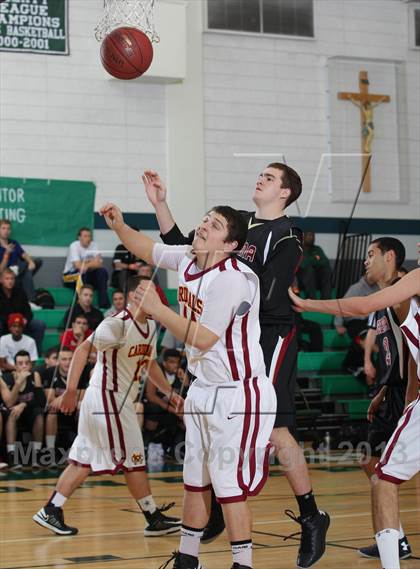 Thumbnail 3 in JSerra Catholic vs. Cantwell-Sacred Heart (MLK Showcase) photogallery.