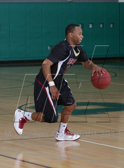 Thumbnail 1 in JSerra Catholic vs. Cantwell-Sacred Heart (MLK Showcase) photogallery.