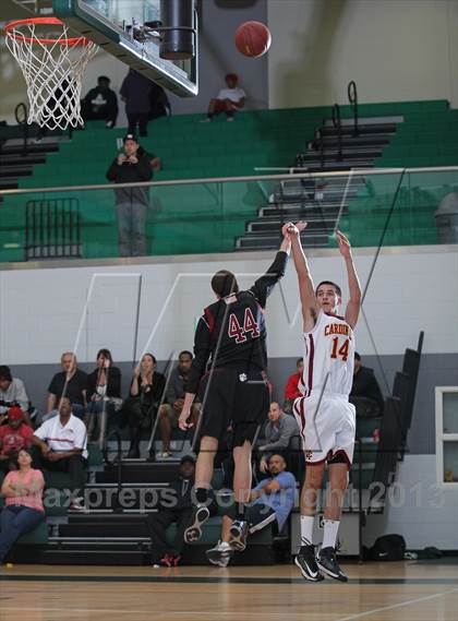Thumbnail 3 in JSerra Catholic vs. Cantwell-Sacred Heart (MLK Showcase) photogallery.