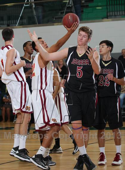 Thumbnail 3 in JSerra Catholic vs. Cantwell-Sacred Heart (MLK Showcase) photogallery.