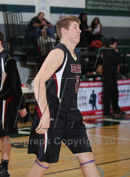 Thumbnail 1 in JSerra Catholic vs. Cantwell-Sacred Heart (MLK Showcase) photogallery.