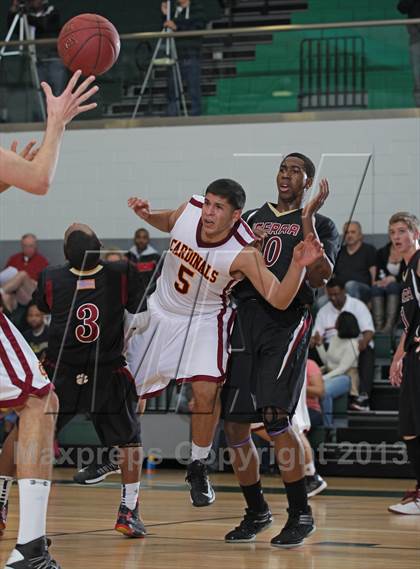 Thumbnail 3 in JSerra Catholic vs. Cantwell-Sacred Heart (MLK Showcase) photogallery.