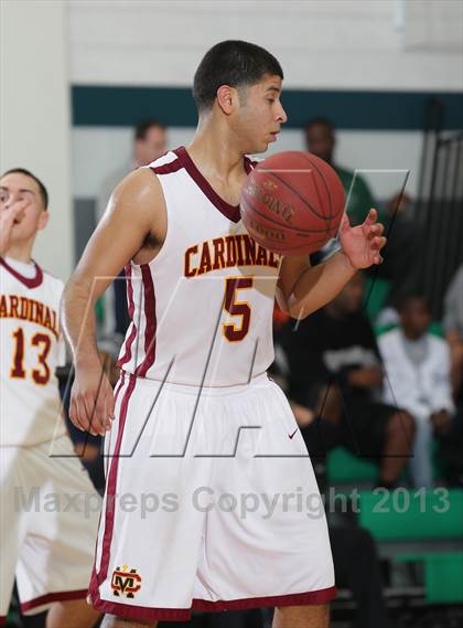 Thumbnail 1 in JSerra Catholic vs. Cantwell-Sacred Heart (MLK Showcase) photogallery.