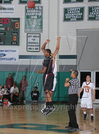 Thumbnail 3 in JSerra Catholic vs. Cantwell-Sacred Heart (MLK Showcase) photogallery.