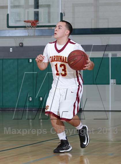 Thumbnail 3 in JSerra Catholic vs. Cantwell-Sacred Heart (MLK Showcase) photogallery.