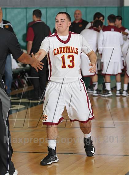 Thumbnail 2 in JSerra Catholic vs. Cantwell-Sacred Heart (MLK Showcase) photogallery.