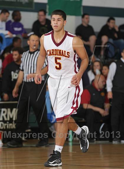 Thumbnail 3 in JSerra Catholic vs. Cantwell-Sacred Heart (MLK Showcase) photogallery.