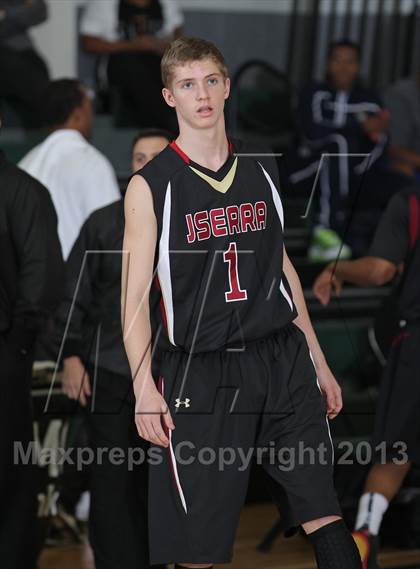 Thumbnail 3 in JSerra Catholic vs. Cantwell-Sacred Heart (MLK Showcase) photogallery.