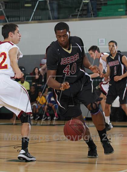 Thumbnail 1 in JSerra Catholic vs. Cantwell-Sacred Heart (MLK Showcase) photogallery.