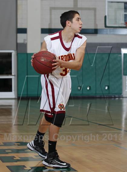 Thumbnail 3 in JSerra Catholic vs. Cantwell-Sacred Heart (MLK Showcase) photogallery.