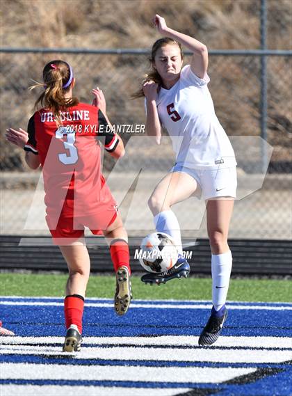 Thumbnail 3 in Ursuline Academy vs Carondelet (National Elite Prep Showcase) photogallery.