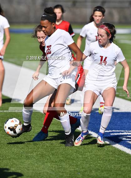 Thumbnail 2 in Ursuline Academy vs Carondelet (National Elite Prep Showcase) photogallery.
