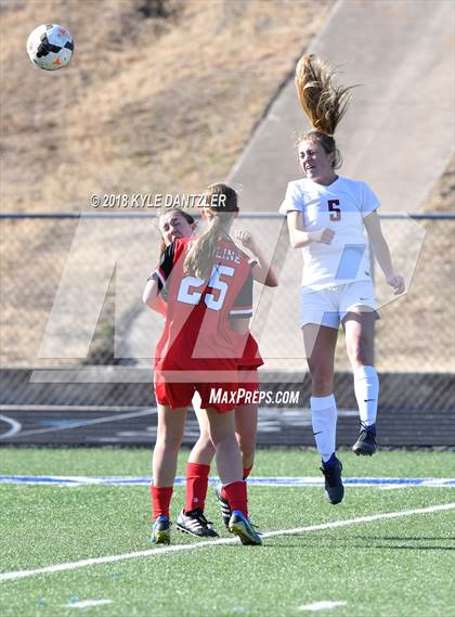 Thumbnail 2 in Ursuline Academy vs Carondelet (National Elite Prep Showcase) photogallery.