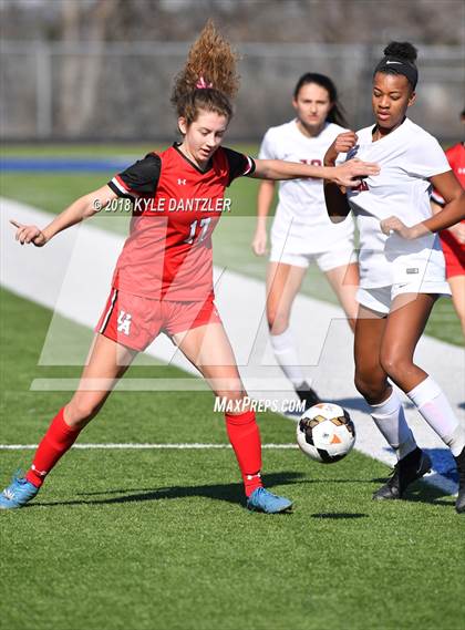 Thumbnail 3 in Ursuline Academy vs Carondelet (National Elite Prep Showcase) photogallery.