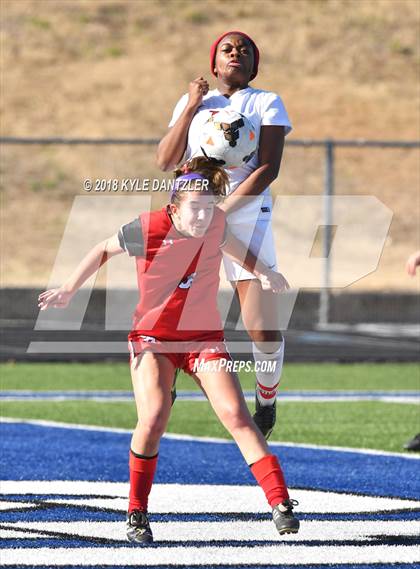 Thumbnail 3 in Ursuline Academy vs Carondelet (National Elite Prep Showcase) photogallery.