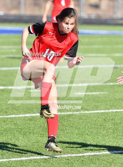 Thumbnail 1 in Ursuline Academy vs Carondelet (National Elite Prep Showcase) photogallery.
