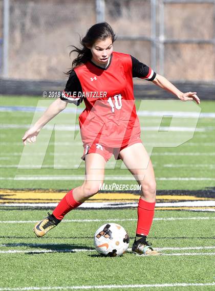 Thumbnail 2 in Ursuline Academy vs Carondelet (National Elite Prep Showcase) photogallery.