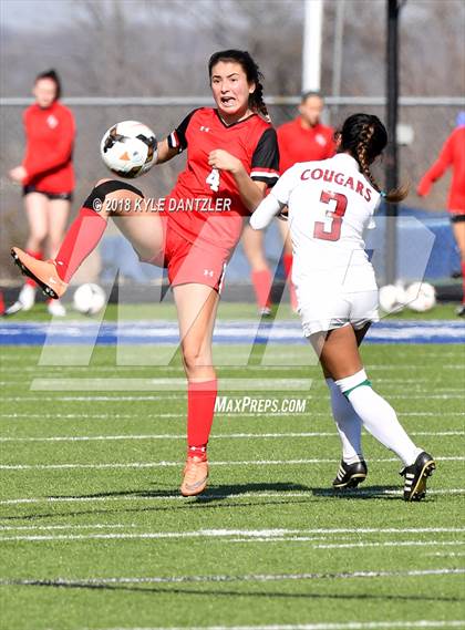 Thumbnail 3 in Ursuline Academy vs Carondelet (National Elite Prep Showcase) photogallery.