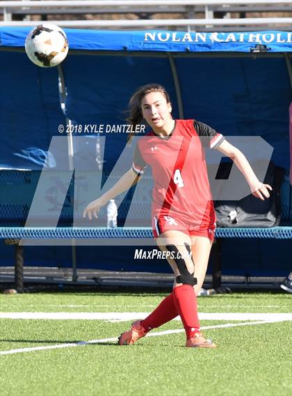 Thumbnail 3 in Ursuline Academy vs Carondelet (National Elite Prep Showcase) photogallery.