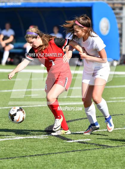 Thumbnail 2 in Ursuline Academy vs Carondelet (National Elite Prep Showcase) photogallery.