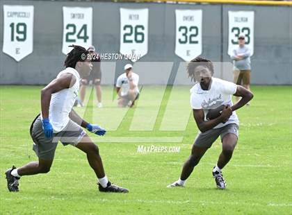 Thumbnail 3 in Inglewood vs. Cathedral Catholic (Battle At The Beach) photogallery.