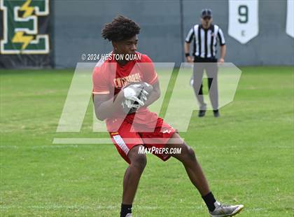 Thumbnail 3 in Inglewood vs. Cathedral Catholic (Battle At The Beach) photogallery.