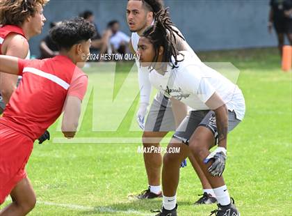 Thumbnail 1 in Inglewood vs. Cathedral Catholic (Battle At The Beach) photogallery.
