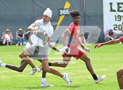 Thumbnail 3 in Inglewood vs. Cathedral Catholic (Battle At The Beach) photogallery.