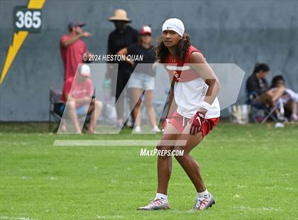 Thumbnail 2 in Inglewood vs. Cathedral Catholic (Battle At The Beach) photogallery.
