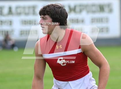 Thumbnail 2 in Inglewood vs. Cathedral Catholic (Battle At The Beach) photogallery.