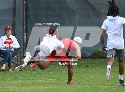 Thumbnail 1 in Inglewood vs. Cathedral Catholic (Battle At The Beach) photogallery.