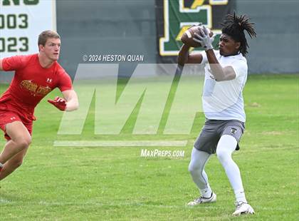 Thumbnail 1 in Inglewood vs. Cathedral Catholic (Battle At The Beach) photogallery.