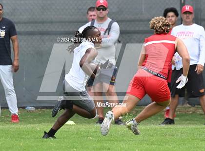 Thumbnail 2 in Inglewood vs. Cathedral Catholic (Battle At The Beach) photogallery.