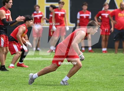 Thumbnail 1 in Inglewood vs. Cathedral Catholic (Battle At The Beach) photogallery.