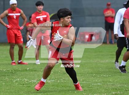Thumbnail 3 in Inglewood vs. Cathedral Catholic (Battle At The Beach) photogallery.