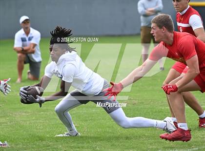 Thumbnail 3 in Inglewood vs. Cathedral Catholic (Battle At The Beach) photogallery.