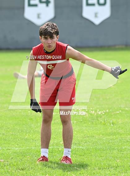 Thumbnail 1 in Inglewood vs. Cathedral Catholic (Battle At The Beach) photogallery.