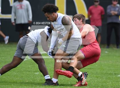Thumbnail 3 in Inglewood vs. Cathedral Catholic (Battle At The Beach) photogallery.