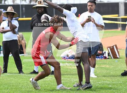 Thumbnail 3 in Inglewood vs. Cathedral Catholic (Battle At The Beach) photogallery.