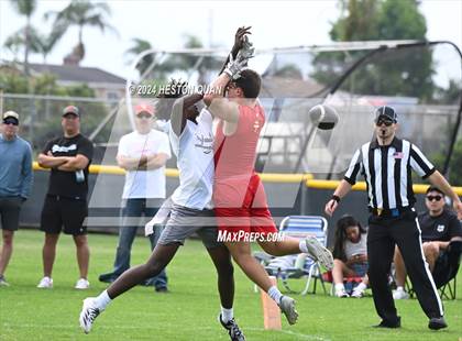 Thumbnail 1 in Inglewood vs. Cathedral Catholic (Battle At The Beach) photogallery.