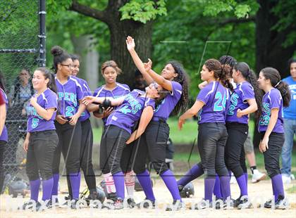Thumbnail 1 in Morris @ Health Profession (PSAL Quarterfinal Playoff) photogallery.