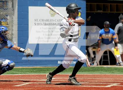 Thumbnail 2 in St. Michael @ St. Charles Catholic (LHSAA Division II Regional Playoff) photogallery.