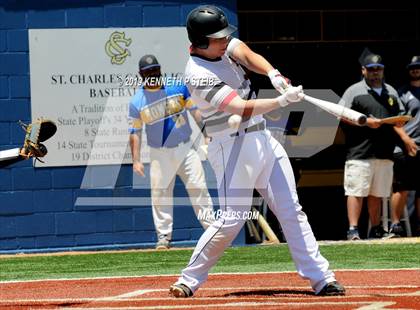 Thumbnail 2 in St. Michael @ St. Charles Catholic (LHSAA Division II Regional Playoff) photogallery.