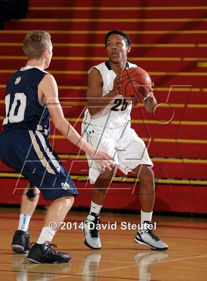 Thumbnail 2 in Notre Dame (SO) vs. Xavier Prep (Father Barry Christmas Classic) photogallery.