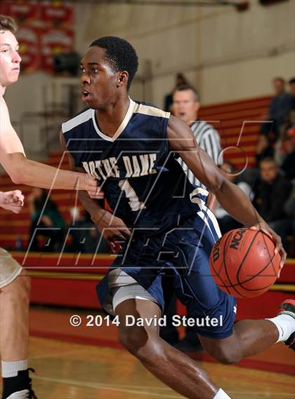 Thumbnail 1 in Notre Dame (SO) vs. Xavier Prep (Father Barry Christmas Classic) photogallery.