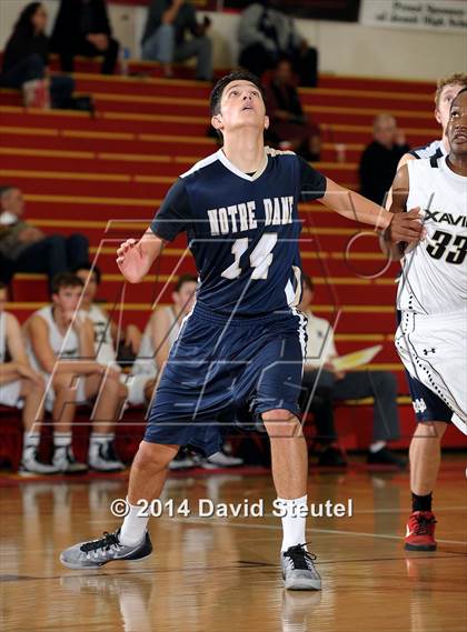 Thumbnail 3 in Notre Dame (SO) vs. Xavier Prep (Father Barry Christmas Classic) photogallery.