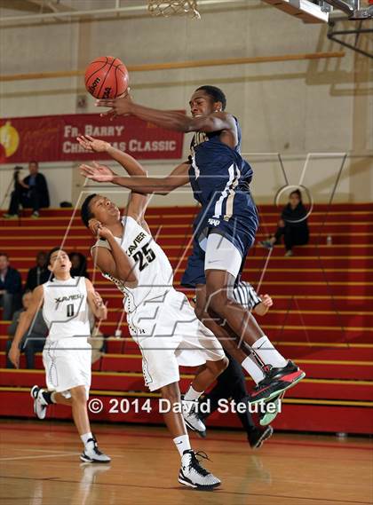 Thumbnail 3 in Notre Dame (SO) vs. Xavier Prep (Father Barry Christmas Classic) photogallery.