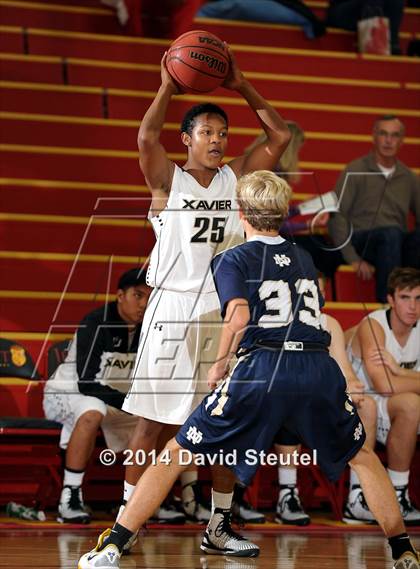Thumbnail 2 in Notre Dame (SO) vs. Xavier Prep (Father Barry Christmas Classic) photogallery.