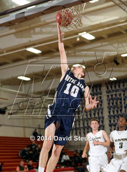 Thumbnail 3 in Notre Dame (SO) vs. Xavier Prep (Father Barry Christmas Classic) photogallery.